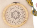 Zestaw do haftu mandala