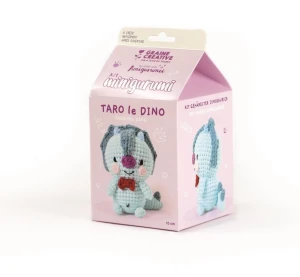 Zestaw do szydełkowania amigurumi - dinozaur