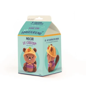 Zestaw do szydełkowania amigurumi - bóbr