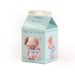 Zestaw do szydełkowania amigurumi - świnka