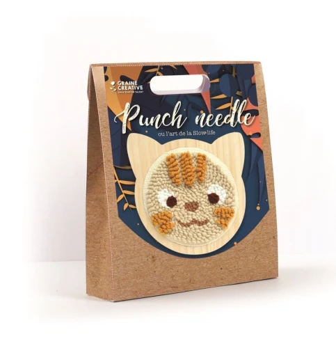 Zestaw do punch needle kotek