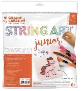 Zestaw kreatywny do string art dla dzieci