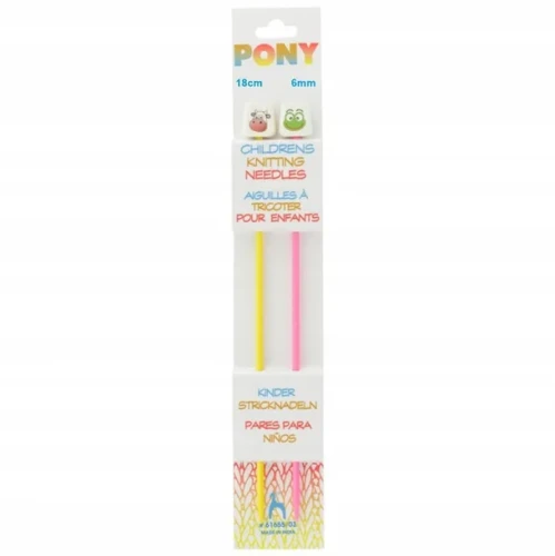 Druty dla dzieci Pony 6mm