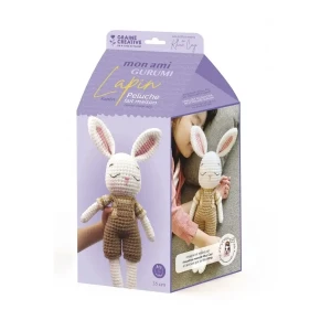 Zestaw do szydełkowania amigurumi - króliczek