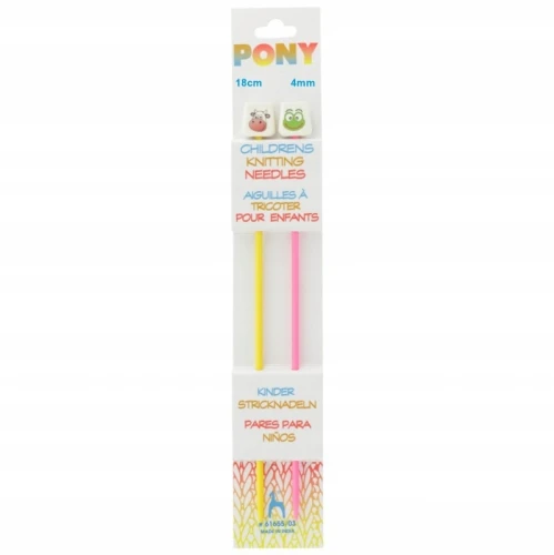 druty dla dzieci Pony 4mm