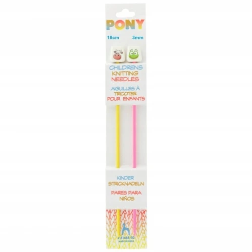 druty dla dzieci pony 3mm