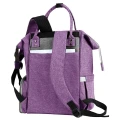 Plecak dziewiarski fioletowy