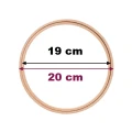Tamborek bezśrubowy Nurge 19cm