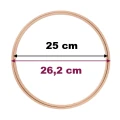 Tamborek bezśrubowy Nurge 25cm