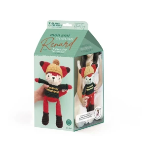 Zestaw do szydełkowania amigurumi - lisek