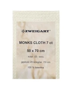 Monks Cloth 7ct Zweigart 50x70 cm